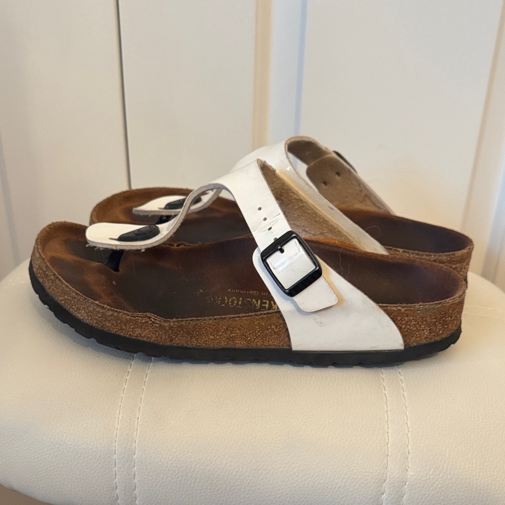 Birkenstock White Sandals